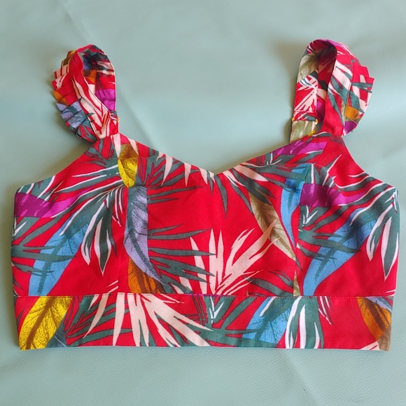 Red Carter Darcy Crop top - Picture 7 of 8